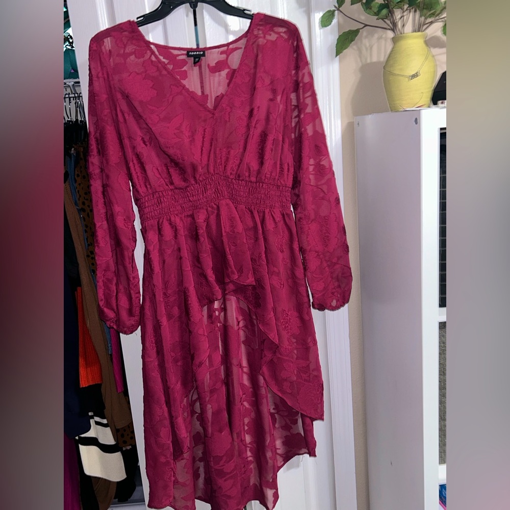 floral blouse perfect for Valentine’s Day